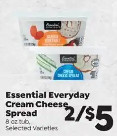 Sentry Essential Everyday Cream Cheese Spread offer