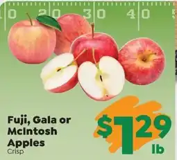 Sentry Fuji, Gala or McIntosh Apples offer