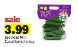 Meijer Sunset seedless mini cucumbers offer