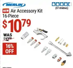 Harbor Freight Tools Merlin air accessory kit offer