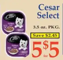 Market Basket Cesar Select offer
