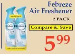 Market Basket Febreze air freshener offer