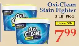 Market Basket Oxi-Clean Stain Fighter offer