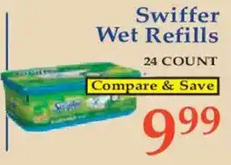 Market Basket Swiffer wet refills offer