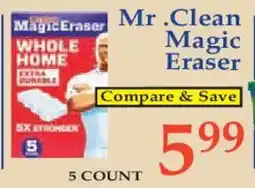Market Basket Mr. Clean Magic Eraser offer