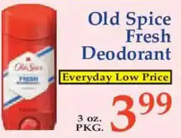 Market Basket Old Spice Fresh Deodorant offer