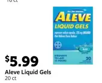 Fareway Aleve Liquid Gels offer