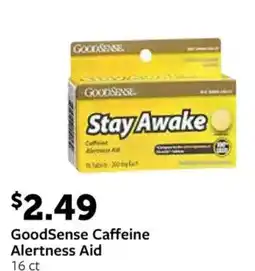 Fareway GoodSense Caffeine Alertness Aid offer