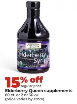 Hy-Vee Elderberry Queen supplements offer