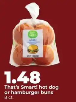 Hy-Vee That's Smart! hot dog or hamburger buns offer