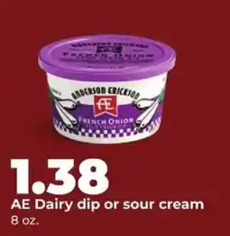 Hy-Vee AE Dairy dip or sour cream offer