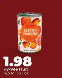 Hy-Vee Hy-Vee sliced peaches offer
