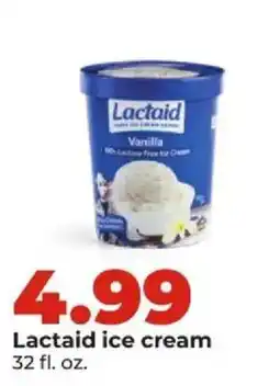 Hy-Vee Lactaid ice cream offer