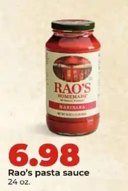 Hy-Vee Rao's pasta sauce offer