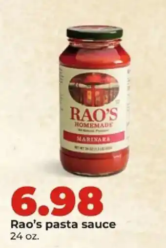 Hy-Vee Rao's pasta sauce offer