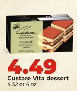 Hy-Vee Gustare Vita dessert offer