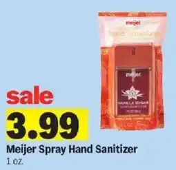 Meijer Meijer Spray Hand Sanitizer offer