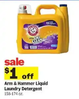 Meijer Arm & Hammer Liquid Laundry Detergent offer