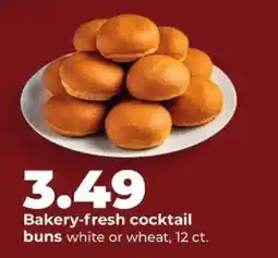 Hy-Vee Bakery-fresh cocktail buns offer