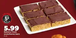 Hy-Vee Bakery-fresh scotcharoo bars offer