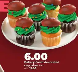 Hy-Vee Bakery-fresh decorated cupcakes offer