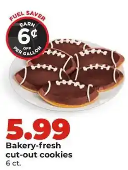 Hy-Vee Bakery-fresh cut-out cookies offer