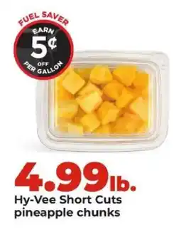 Hy-Vee Hy-Vee short cuts pineapple chunks offer