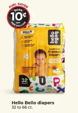 Hy-Vee Hello Bello diapers offer