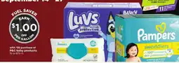 Hy-Vee P&G baby products offer