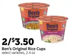 Fareway Ben's Original Rice Cups offer