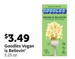 Fareway Goodles Vegan is Believin' offer