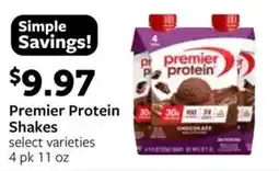 Fareway Premier Protein Shakes offer
