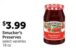Fareway Smucker's Preserves offer