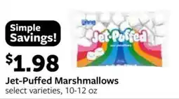 Fareway Jet-Puffed Marshmallows offer