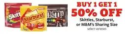 Fareway Skittles, Starburst, or M&M's offer