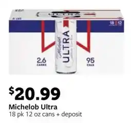 Fareway Michelob Ultra offer