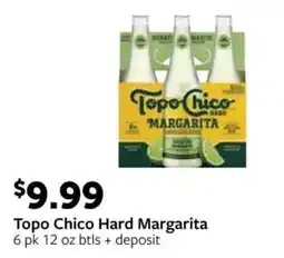 Fareway Topo Chico Hard Margarita offer