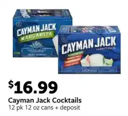 Fareway Cayman Jack Cocktails offer