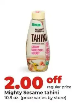 Hy-Vee Mighty Sesame tahini offer