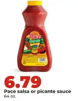 Hy-Vee Pace salsa or picante sauce offer