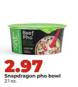 Hy-Vee Snapdragon pho bowl offer