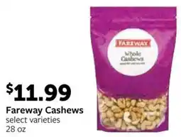 Fareway Fareway Cashews offer