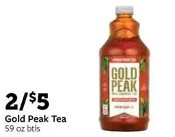 Fareway Gold Peak Tea offer