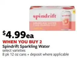 Fareway Spindrift Sparkling Water offer