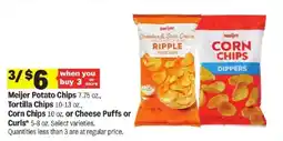 Meijer Meijer Potato Chips offer