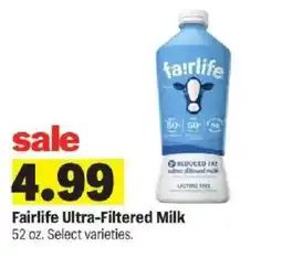 Meijer Fairlife Ultra-Filtered Milk offer