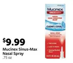 Fareway Mucinex Sinus-Max Nasal Spray offer