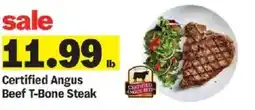 Meijer Certified Angus Beef T-Bone Steak offer