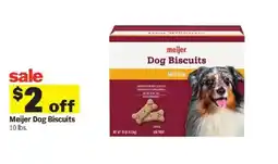 Meijer Meijer Dog Biscuits offer