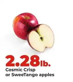 Hy-Vee Cosmic Crisp or SweetTango apples offer
